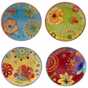 Certified International Tunisian Sunset Salad Plate