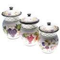 Certified International Tuscan Garden Canister Set