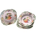 Certified International Tuscan Garden Soup Bowls