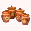 Certified International Tuscan Morning Canister Set