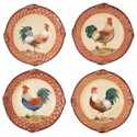 Certified International Tuscan Rooster Dinner Plates