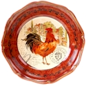 Certified International Tuscan Rooster Pasta Serving Bowl