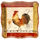 Certified International Tuscan Rooster Square