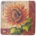 Certified International Tuscan Sunflower Dessert Plate