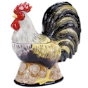 Certified International Vintage Rooster Cookie Jar