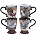 Certified International Vintage Rooster Mug