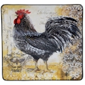 Certified International Vintage Rooster Square Platter