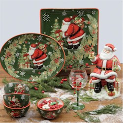 Certified International Vintage Santa
