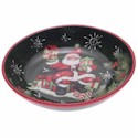 Certified International Vintage Santa Pasta/Serving Bowl