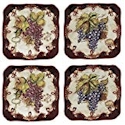 Certified International Vintners Journal Canape Plate