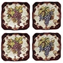 Certified International Vintners Journal Canape Plate