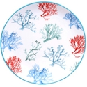 Certified International Water Coral Dinner Plate