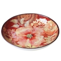 Certified International Watercolor Poppies Pasta Serving Bowl