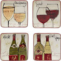 Certified International Wine Country Canape Plate
