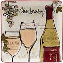 Certified International Wine Country Square Platter