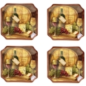 Certified International Wine Map Dinner Plate
