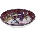 Certified International Wine Tasting Pasta Serving Bowl