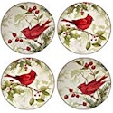 Certified International Winter Field Notes Dessert Plate