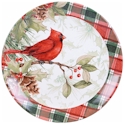 Certified International Winter Field Notes Dinner Plate
