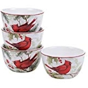 Certified International Winter Field Notes Ice Cream Bowl
