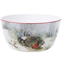 Certified International Winter Forest Deep Bowl