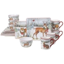 Certified International Winter Forest Dinnerware Set