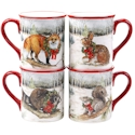 Certified International Winter Forest Mug