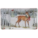 Certified International Winter Forest Rectangular Platter