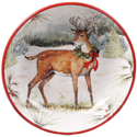 Certified International Winter Forest Soup/Pasta Bowl