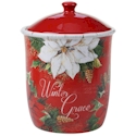 Certified International Winter Garden Biscotti Jar