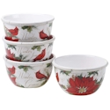 Certified International Winter Garden Ice Cream Bowl