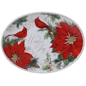 Certified International Winter Garden Oval Platter