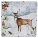 Certified International Winter Lodge Dinner Plate