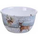 Certified International Winter Lodge Ice Cream Bowl