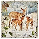 Certified International Winter Lodge Square Platter