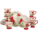 Certified International Winter's Medley Dinnerware Set