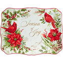 Certified International Winter's Medley Rectangular Platter