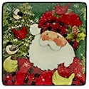 Certified International Winter's Plaid Square Platter