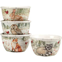 Certified International Winter's Walk Ice Cream Bowl