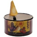 Certified International Zesty Foods Dip Serving Bowl with Spreader