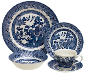 Blue Willow by Churchill China