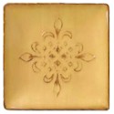 Clay Art Medallion Salad Plate