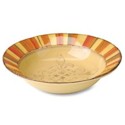 Clay Art Medallion Serving Bowl