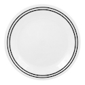 Corelle Brilliant Black Beads Luncheon Plate