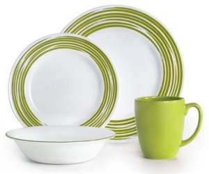 Corelle deals dishes green