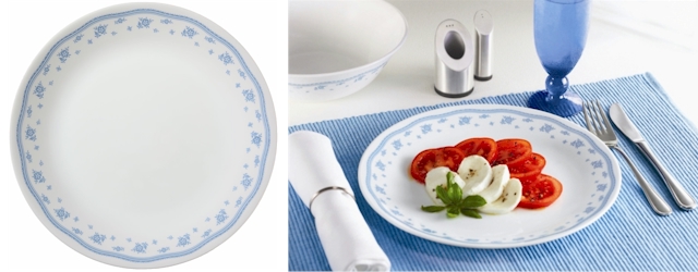 Morning blue corelle sales