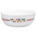 Corelle Prairie Garden Red Soup/Cereal Bowl