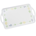 Corelle Secret Garden Melamine Rectangular Tray