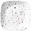 Corelle Terrazzo Rosa Square Appetizer Plate