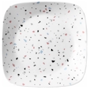 Corelle Terrazzo Rosa Square Salad Plate